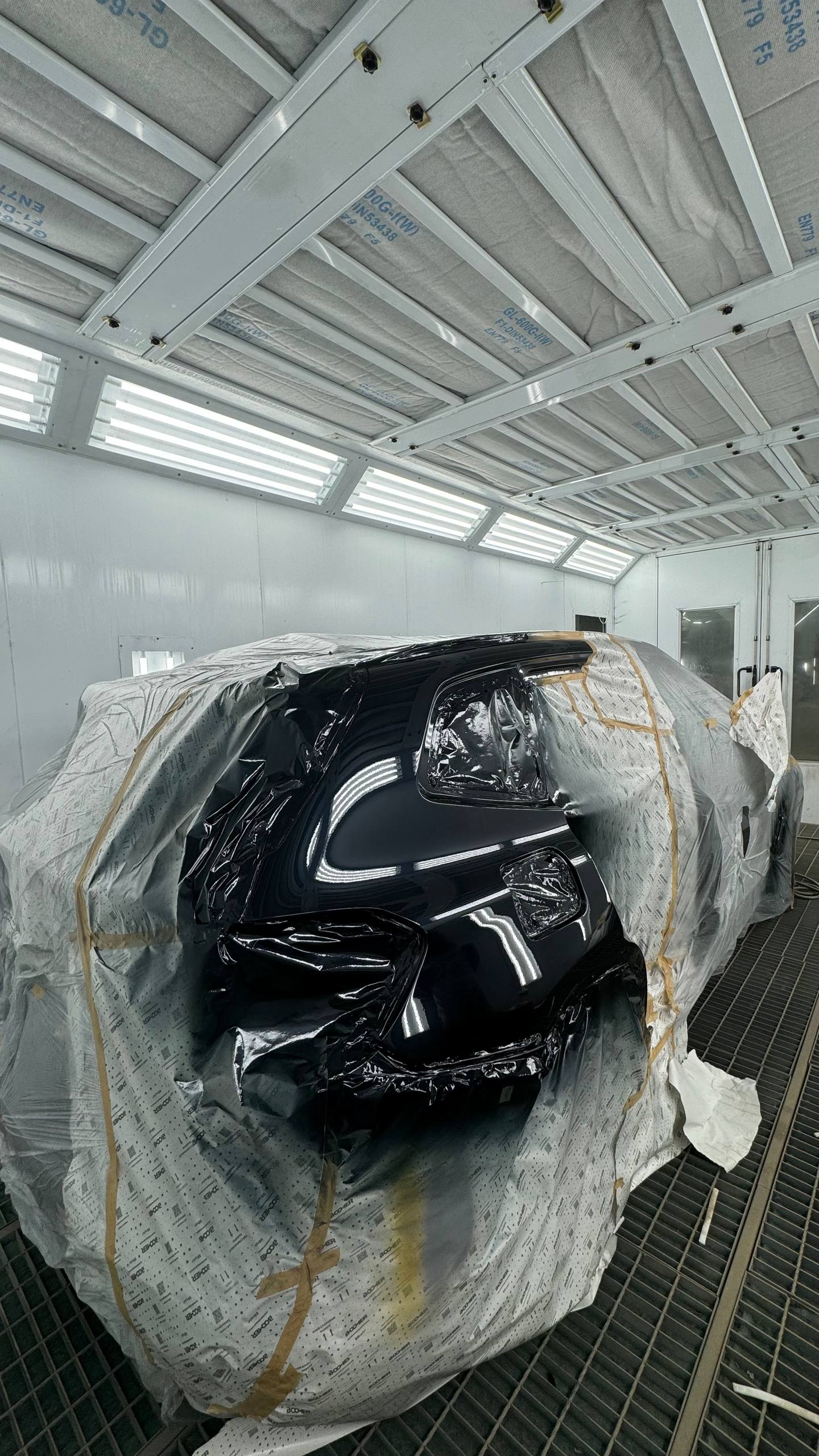 BMW X3 во время ремонта